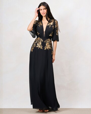 Hope & Ivy The Shay Embellished Dress
