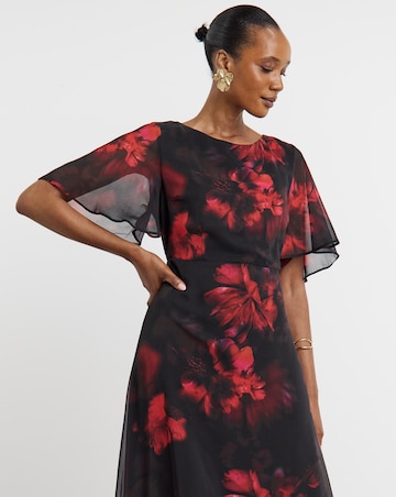 Joanna Hope Crinkle Column Dress