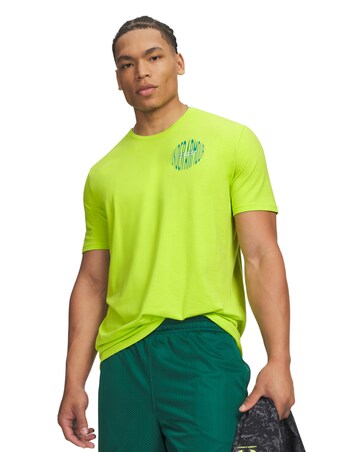 Under Armour Paint Print Short Sleeve T-Shirt