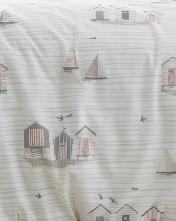 Fusion Beach Huts Duvet Cover Set