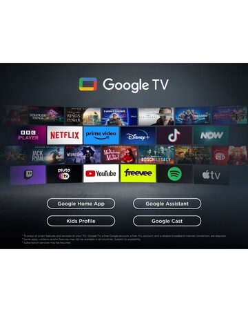 TCL 65C6K-UK 65in 4K Mini LED HDR Smart Fire TV with Freely