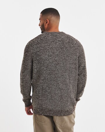 Cotton Twist Crew Neck Jumper