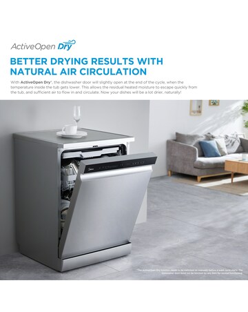 Midea Dishwasher - White + Installation