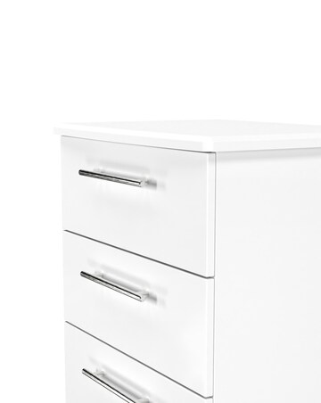 Osprey Ready Assembled 4 Drawer Midi Chest - Kids
