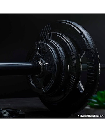 Marcy 100kg Olympic Weight Set & 7ft Bar