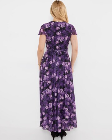 Joe Browns Petite Fabulous Floral Mesh Maxi Dress