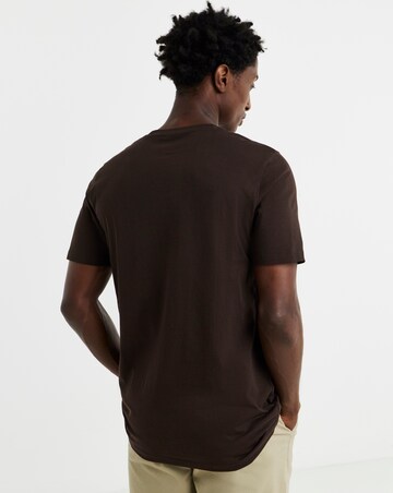Pure Cotton Crew Neck T-Shirt Long