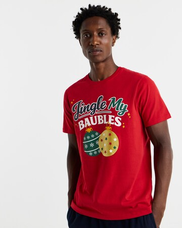 Jingle My Bells Graphic Pyjama Set