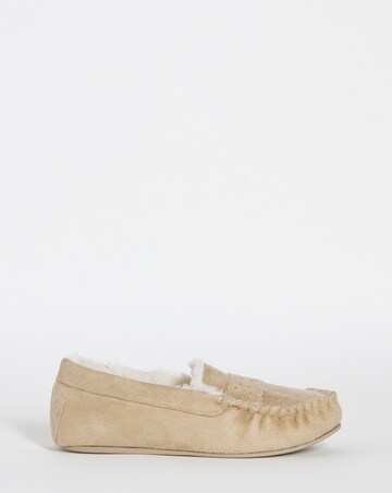 Shelby Cut Out Loafer Slippers - Wide Fit (E)