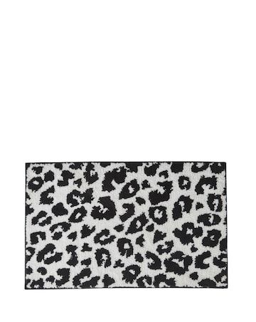 Animal Print Bath Mat
