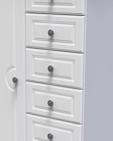 Peregrine Ready Assembled 1 Door 5 Drawer Kids Wardrobe - Kids