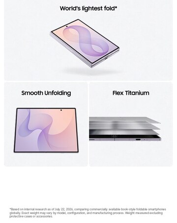 Samsung Galaxy Z Fold8 256GB 5G - Lavender