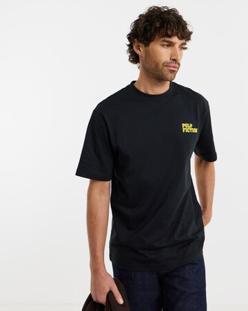 Only & Sons Pulp Fiction Back Print T-Shirt - Black