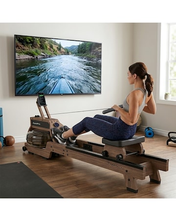 Marcy AquaPro Wood Water Rowing Machine