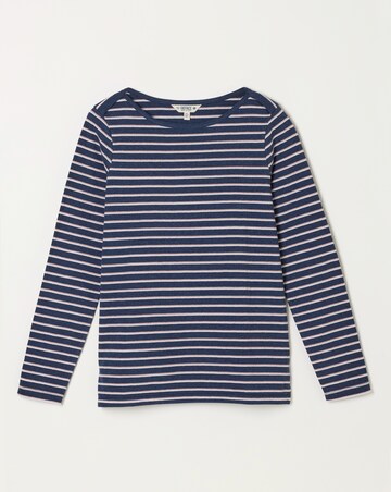 Fatface Breton Lurex Top