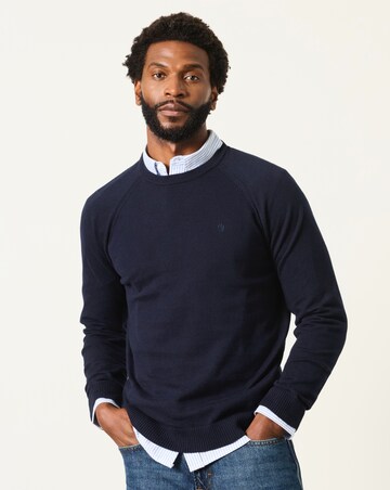 FatFace Rye Crew Neck - Navy