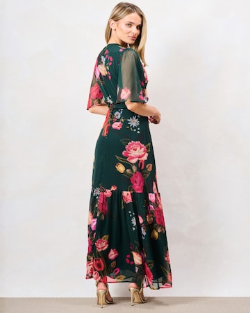 Hope & Ivy The Tamra Wrap Dress