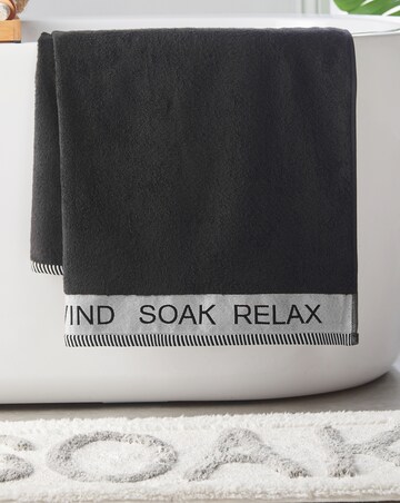 Catherine Lansfield Relax & Unwind 4 Piece Towel Bale