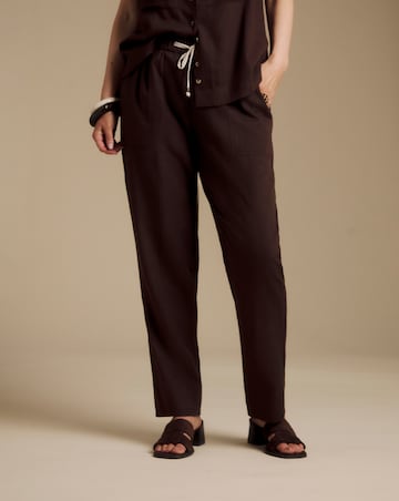 Julipa Tapered Linen Trousers