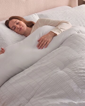 Silentnight Coverless Luxury Seersucker 10.5 Tog Duvet