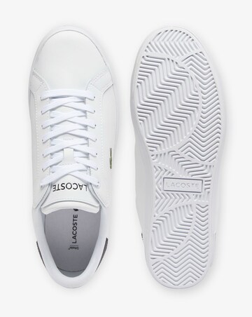 Lacoste Powercourt Trainers - White/Black