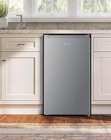 Fridgemaster MUL4892MES Under Counter Fridge - Silver E Rated