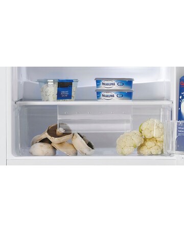 Candy CCH1S513EWK-1 135cm Static Fridge Freezer White + Install