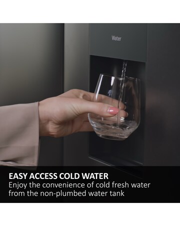 Haier HDPW5618DWPK Fridge Freezer
