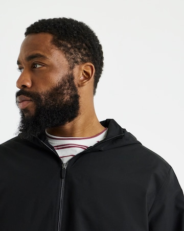 Jack & Jones Charge Light Hooded Jacket - Black