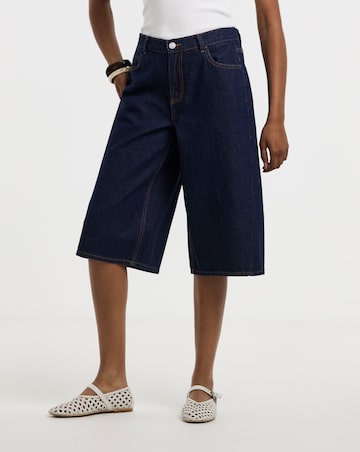 Indigo Denim Culotte
