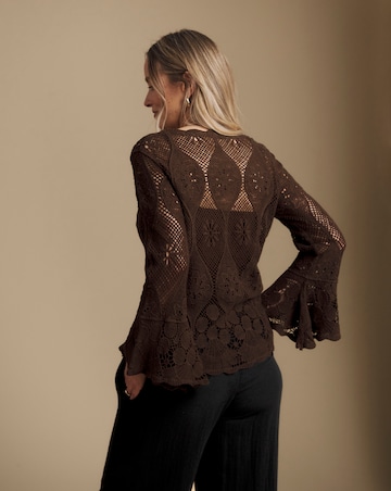 Julipa Crochet Knitted Top