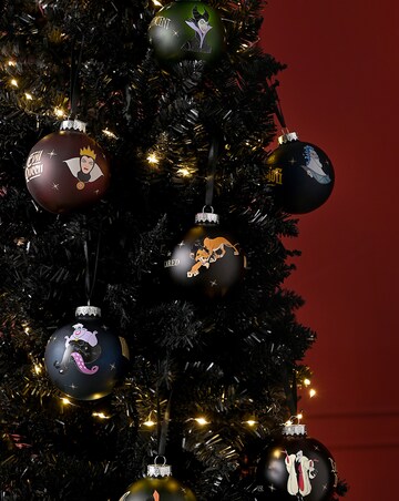 Disney Set of 7 Baubles - Villains