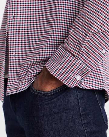 Long Sleeve Cotton Gingham Shirt