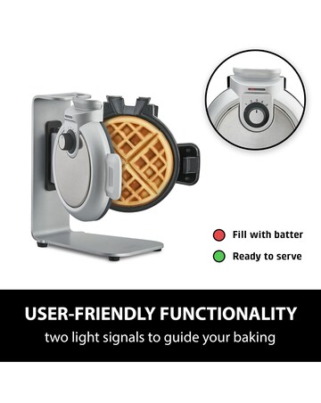 CASO WaffleUp Belgian Waffle Maker