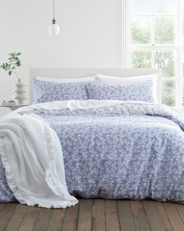 Bianca Shadow Leaves Duvet Cover Set