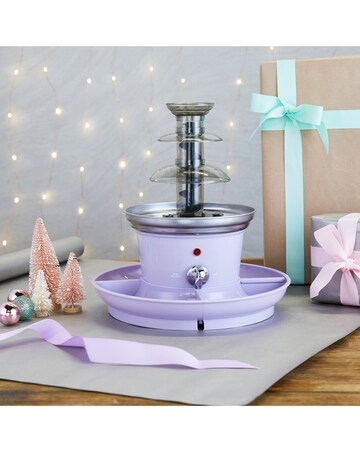 G&P Choc Fountain With Trays Sorbet- Purple
