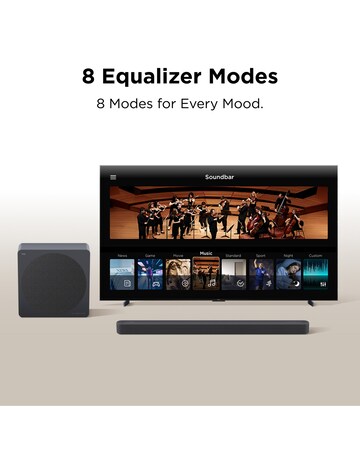 TCL A65K 3.1.2 Dolby Atmos All-in-One Bang & Olufsen AI Soundbar with Subwoofer