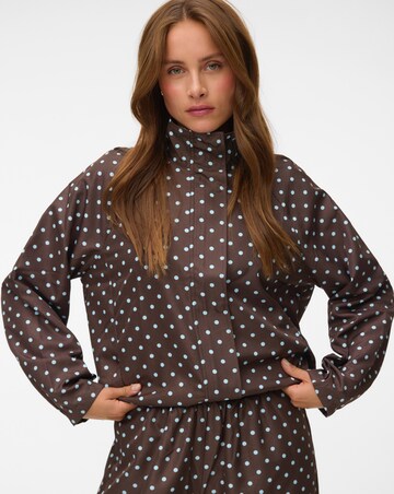 Vero Moda Kayla High Neck Polka Dot Jacket