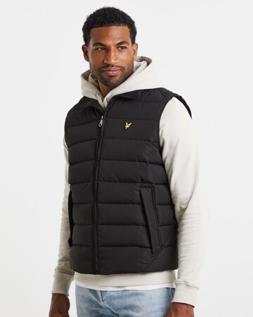 Lyle & Scott Quilted Gilet - Black