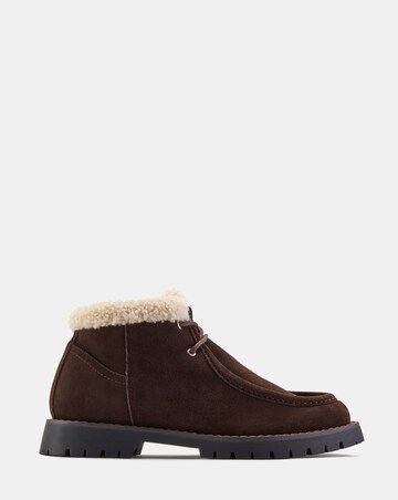 Clarks Velmere Bee Suede Warmlined Boots - Standard Fit (D)