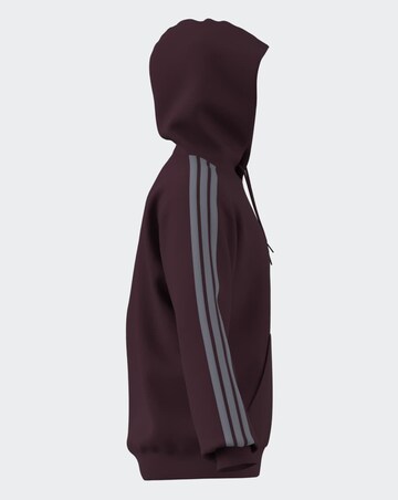adidas 3 Stripes Full Zip Fleece Hoodie
