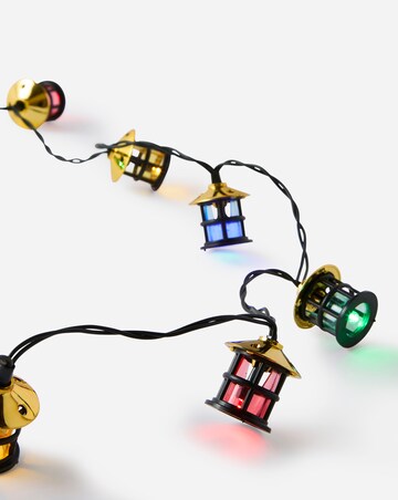 Multicolour Retro Lantern LED String Lights
