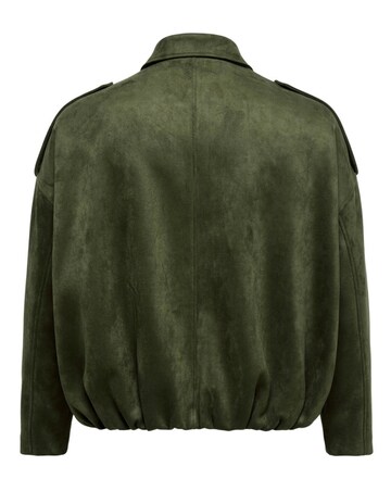 ONLY FAUX SUEDE BOMBER JACKET