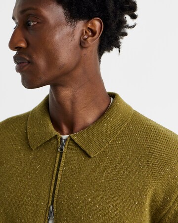 Nep Chunky Knitted Bomber