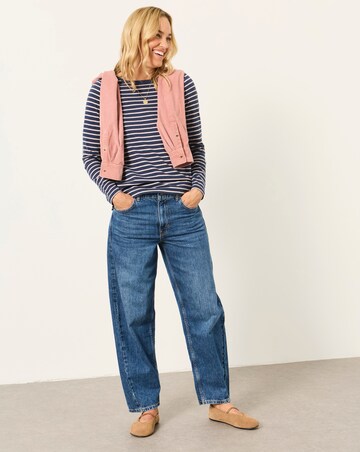 Fatface Breton Lurex Top