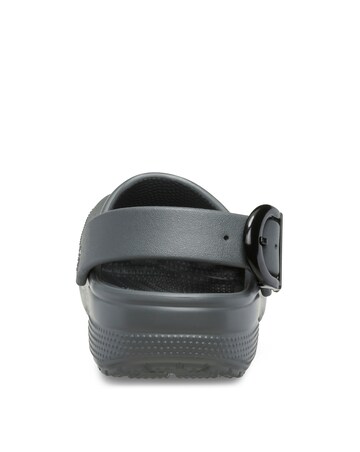 Crocs Carbon Classic Enamel Buckle Clog - Standard Fit