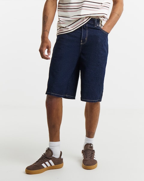 Dickies 958 13 Inch Loose Denim Short - Rinsed