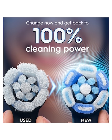 Oral-B iO Ultimate Clean Black Refill heads 4 Pack