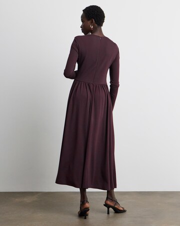 Joanna Hope Draped Bodice Jersey Midi Dress