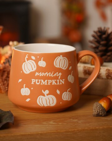 Country Living Morning Pumpkin Mug